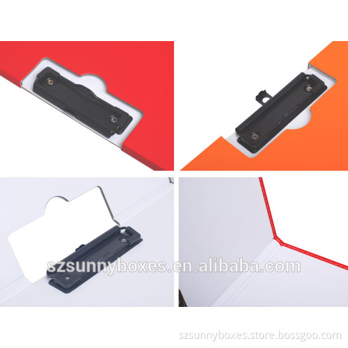 Direct Factory Made Metal Clip Paper Loose-leaf File Document Folder
